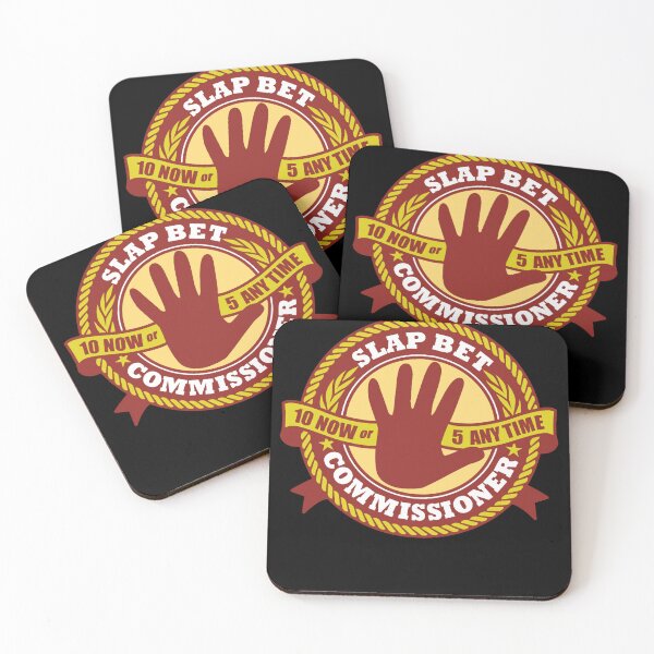 Item preview, Slap Bet Commissioner  designed and sold by SAHRABRALEY.