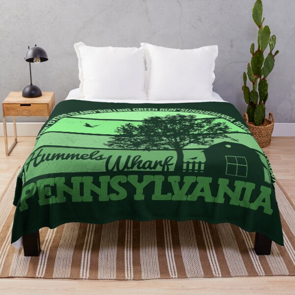 Item preview, Hummels Wharf Pennsylvania Sunset Retro Vintage Local Pride Logo designed and sold by CRHPOD20.
