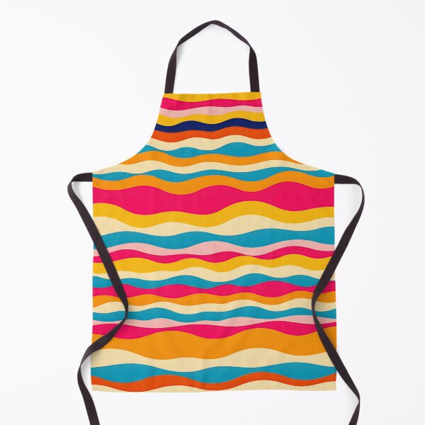 Item preview, Mid Century Modern wavy pattern, designed and sold by Prints and Lifestyle.