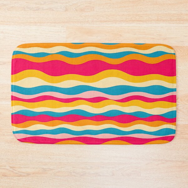 Item preview, Mid Century Modern wavy pattern,  designed and sold by Prints and Lifestyle.