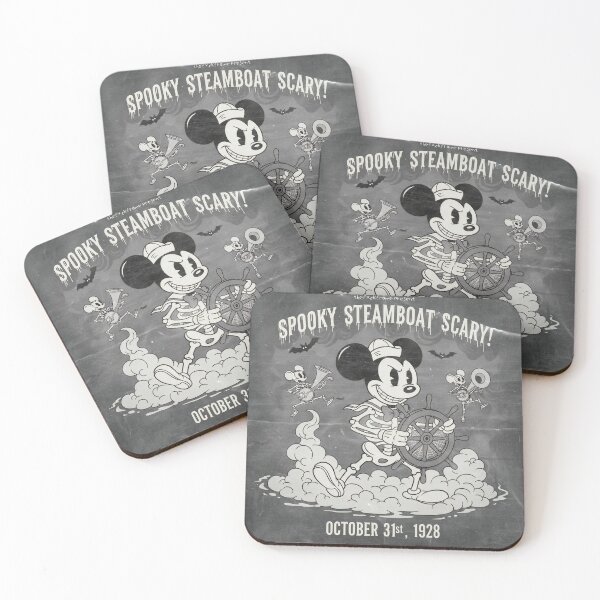 Item preview, Spooky Steamboat Willie Mickey Halloween designed and sold by thefxckframe.