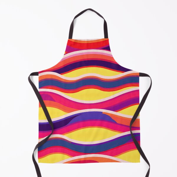 Item preview, Mid Century Modern wavy pattern, designed and sold by Prints and Lifestyle.