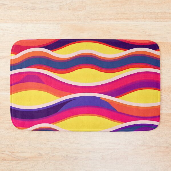 Item preview, Mid Century Modern wavy pattern,  designed and sold by Prints and Lifestyle.