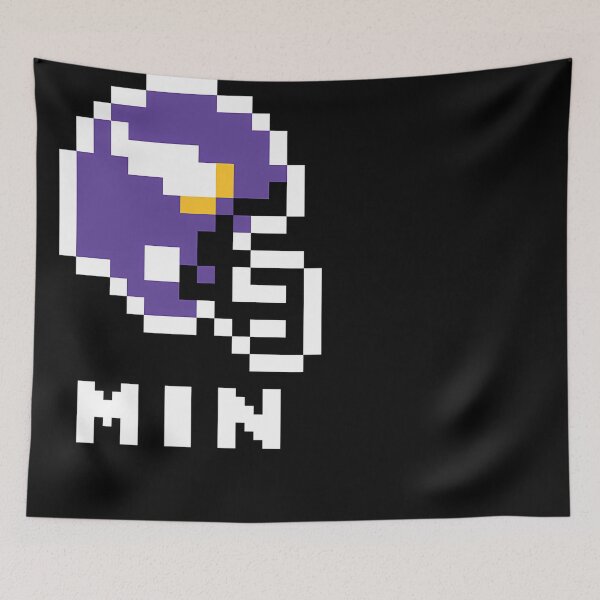 Item preview, Minnesota Vikings (Tecmo Super Bowl Football Helmet) designed and sold by Timyalenzuela.