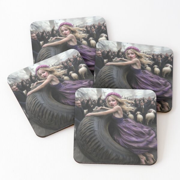 Item preview, Autumn Oldsmobile Cutlass Forest Path designed and sold by Stephanie  D Daecher.