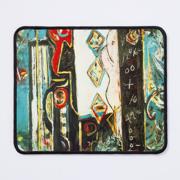 Item preview, jackson pollock painting designed and sold by 4Darty.