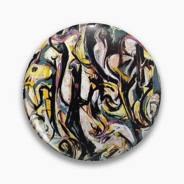 Item preview, jackson pollock painting designed and sold by 4Darty.