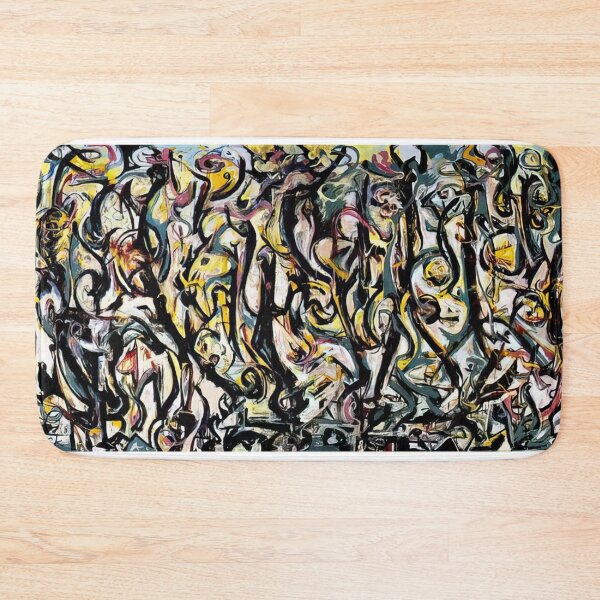 Item preview, jackson pollock painting designed and sold by 4Darty.