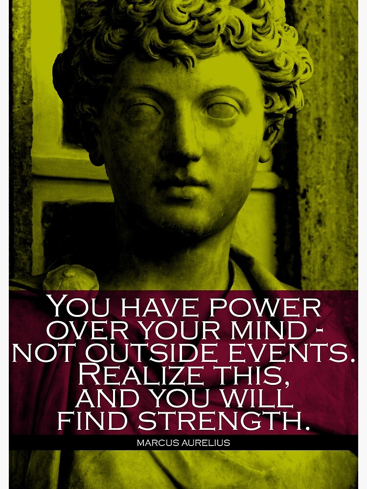 Marcus Aurelius Quote 3 by pahleeloola