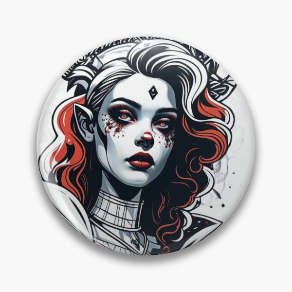 Artikelvorschau, Dark Fantasy Queen – Gothic Horror Artwork entworfen und verkauft von Medeea Publishing.