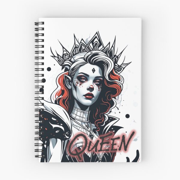 Item preview, Dark Fantasy Queen – Gothic Horror Artwork designed and sold by Medeea Publishing.