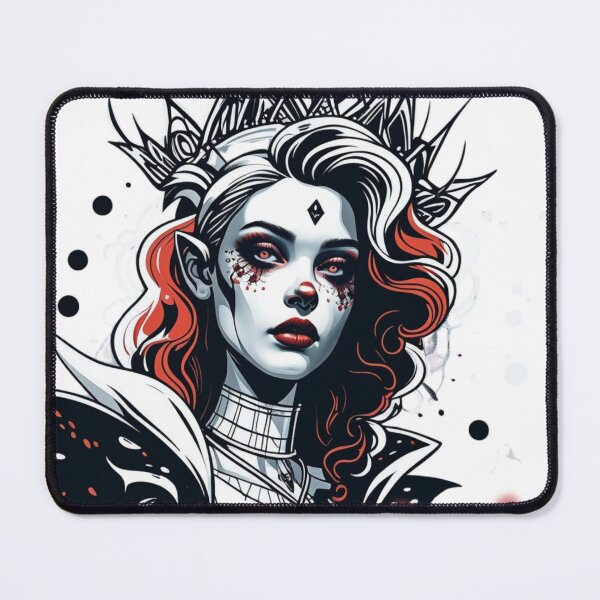 Item preview, Dark Fantasy Queen – Gothic Horror Artwork designed and sold by Medeea Publishing.