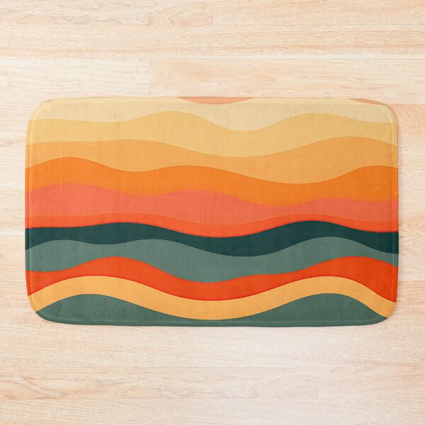 Item preview, Mid Century Modern wavy pattern,  designed and sold by Prints and Lifestyle.