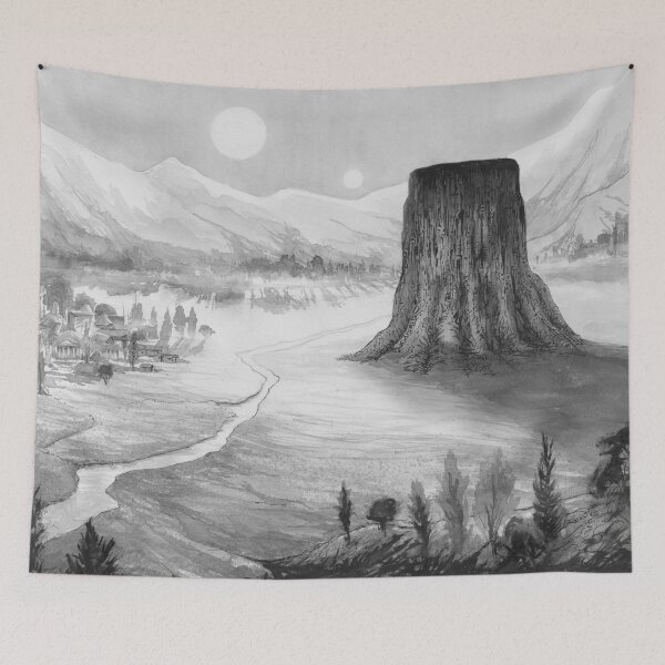 Item preview, stump designed and sold by Den of the Wyrd.