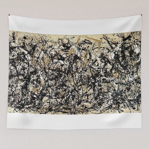 Item preview, jackson pollock painting designed and sold by 4Darty.
