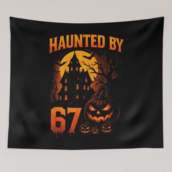 Item preview, Funny 67 Meme Halloween Haunted Spooky Six Seven Pumpkin designed and sold by Ernieaustin.