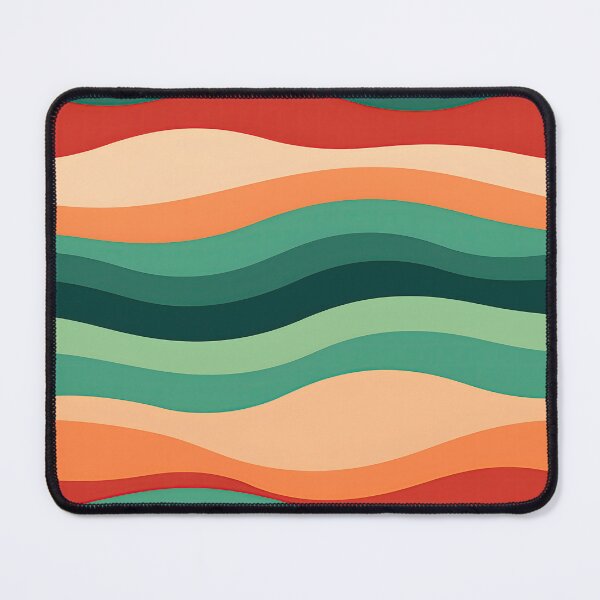 Item preview, Mid Century Modern wavy pattern,  designed and sold by Prints and Lifestyle.