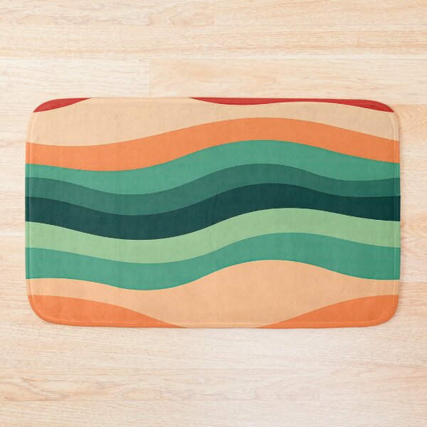 Item preview, Mid Century Modern wavy pattern,  designed and sold by Prints and Lifestyle.
