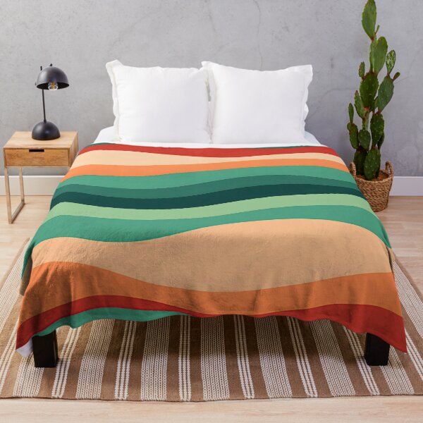 Item preview, Mid Century Modern wavy pattern,  designed and sold by Prints and Lifestyle.