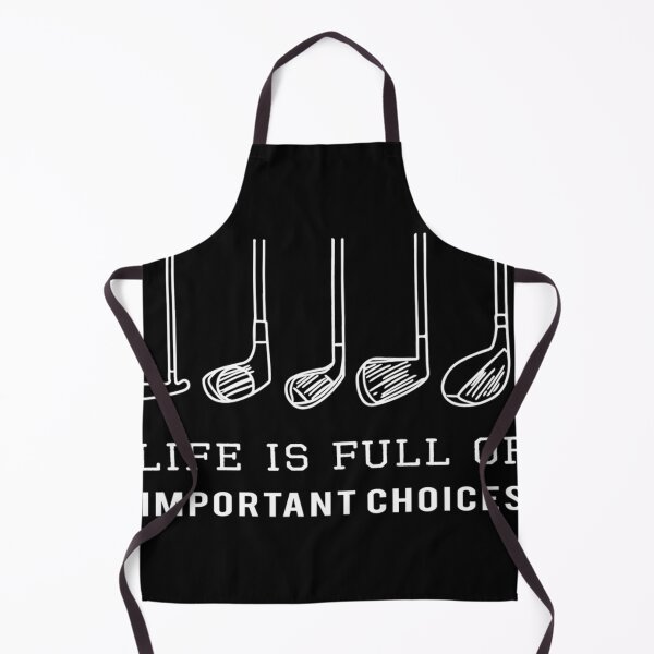 Item preview, Funny Life Is Full Of Important Choices Golf Gift For Golfers designed and sold by JoyHopkin.