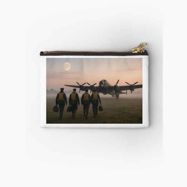Item preview, Lancaster Bomber Misty Morning Crew designed and sold by Airpower Art.