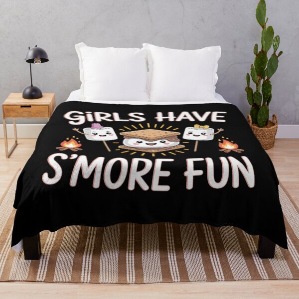 Item preview, Camping Smores Girls Have Smore Fun designed and sold by Patricsselin.