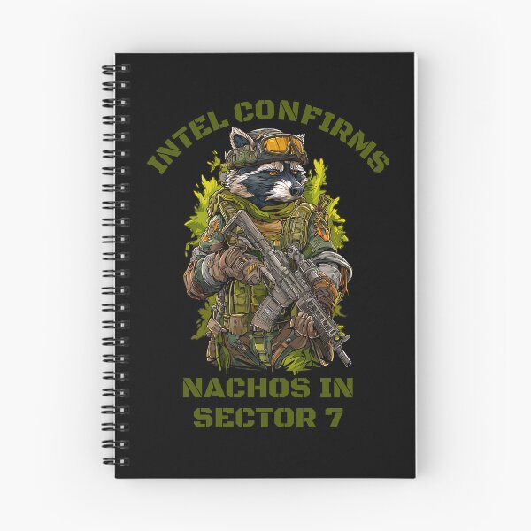 Item preview, Intel confirms nachos in sector 7 - Tactical  Raccoon designed and sold by JoRealm.
