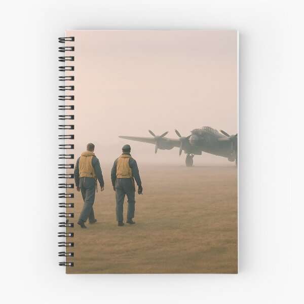 Item preview, Lancaster Bomber Misty Morning Crew designed and sold by Airpower Art.