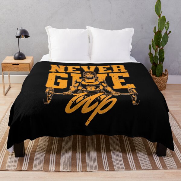 Item preview, Never Give Up Design designed and sold by EzequielBC.