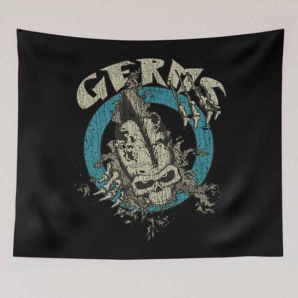 Item preview, Germs (Gi) Skull Ripper 1979 designed and sold by JaramilHijo.