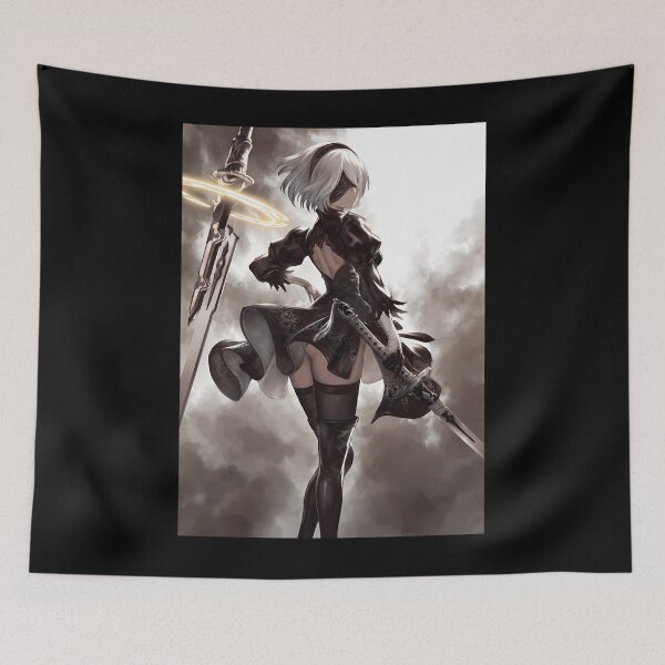 Artikelvorschau, Sexy YoRHa 2B Lewd Thighs Thicc Ass Butt (Nier Automata Anime Hentai 13) entworfen und verkauft von zrgmrldq22.