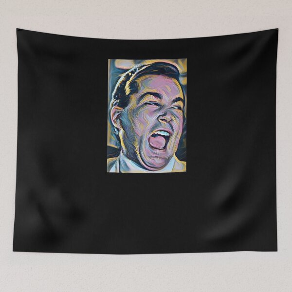 Item preview, Ray Liotta Laugh mafia gangster movie Goodfellas painting  	 designed and sold by rjjysirdv44.