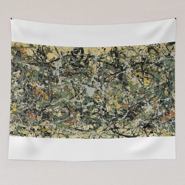 Item preview, jackson pollock painting designed and sold by 4Darty.