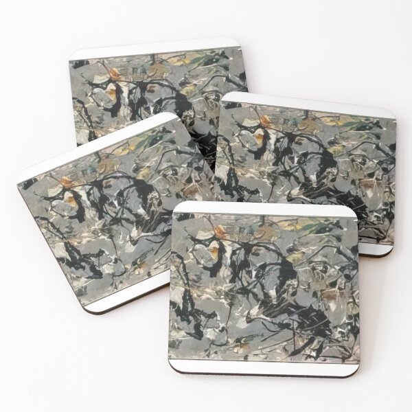Item preview, jackson pollock painting designed and sold by 4Darty.