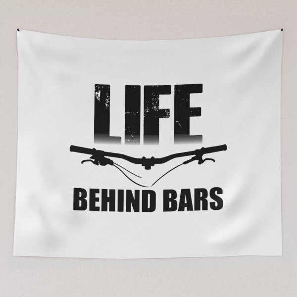 Item preview, Life Behind Bars Mountain Biking  MTB Design 	 	 designed and sold by ninqpfqvfwc63.