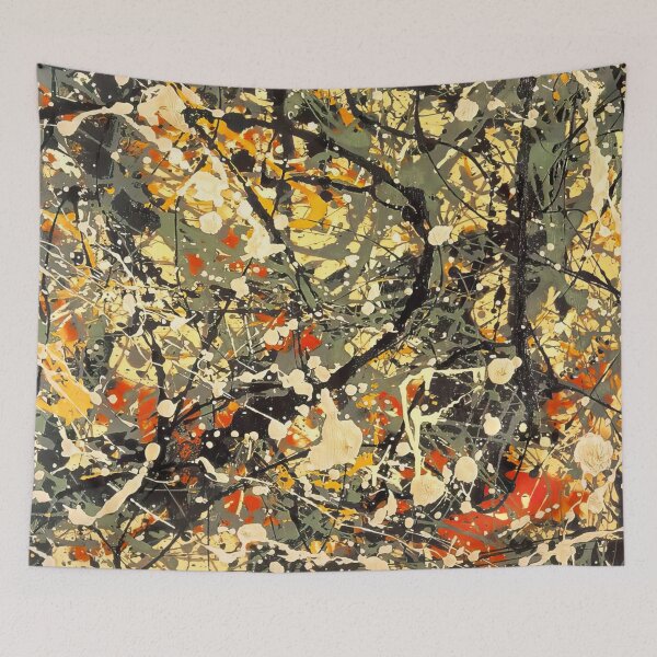 Item preview, jackson pollock painting designed and sold by 4Darty.