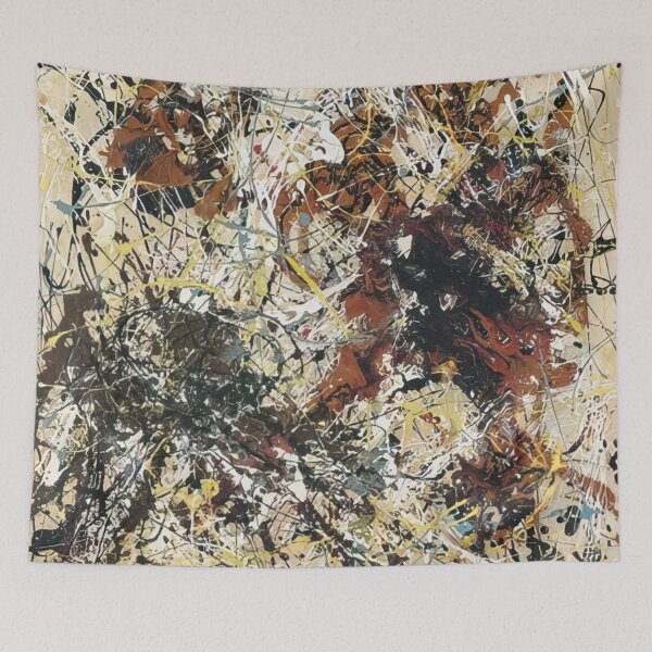 Item preview, jackson pollock painting designed and sold by 4Darty.
