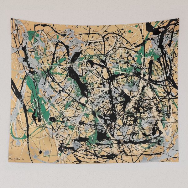 Artikelvorschau, Jackson Pollock Gemälde entworfen und verkauft von 4Darty.