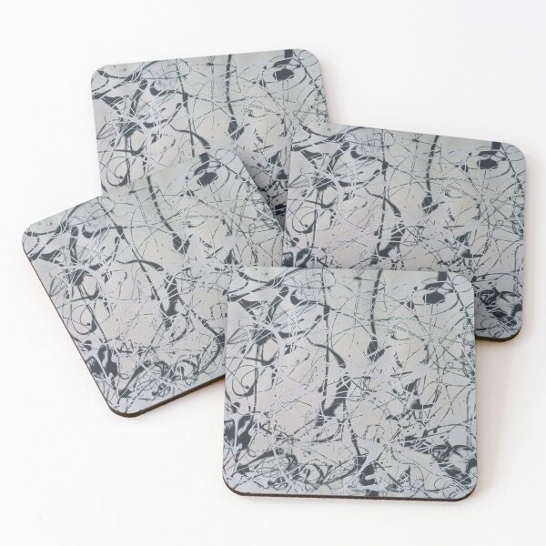 Item preview, jackson pollock painting designed and sold by 4Darty.