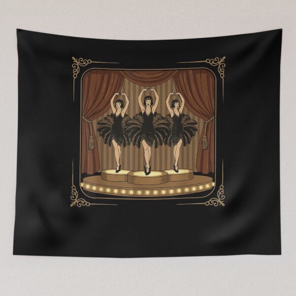 Item preview, Showgirls Dancing Extravaganza Cabaret Burlesque Vaudeville designed and sold by Ernieaustin.