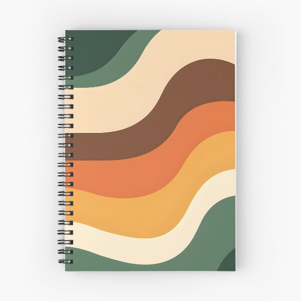 Item preview, Mid Century Modern wavy pattern,  designed and sold by Prints and Lifestyle.