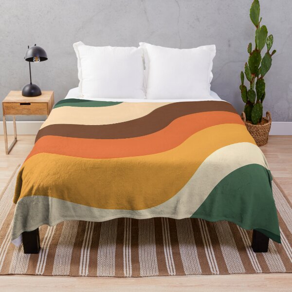 Item preview, Mid Century Modern wavy pattern, designed and sold by Prints and Lifestyle.