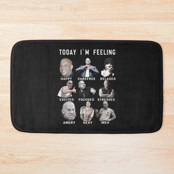 Item preview, Vin Diesel - Funny Feelings - Dominic Toretto designed and sold by BraapMoto.