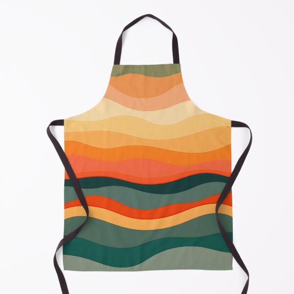 Item preview, Mid Century Modern wavy pattern, designed and sold by Prints and Lifestyle.