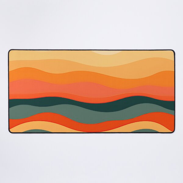 Item preview,  Mid Century Modern wavy pattern,  designed and sold by Prints and Lifestyle.