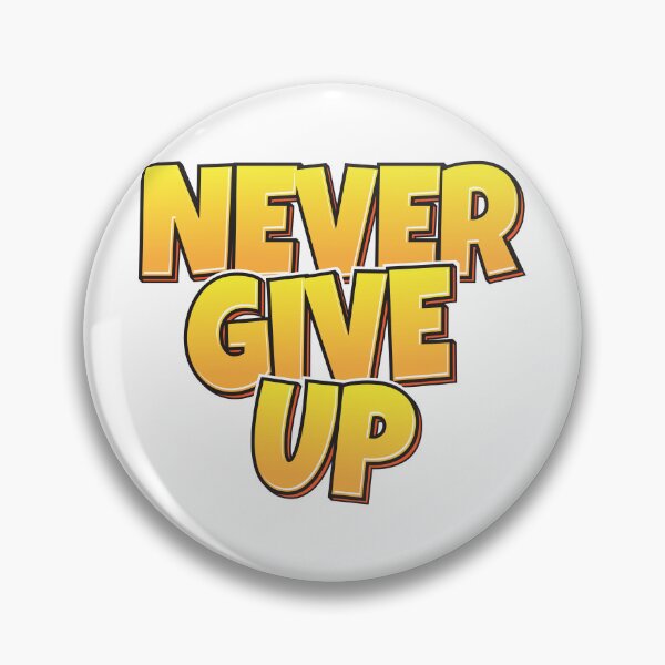 Item preview, Powerful Typography Quote Never Give Up designed and sold by Tong4130.