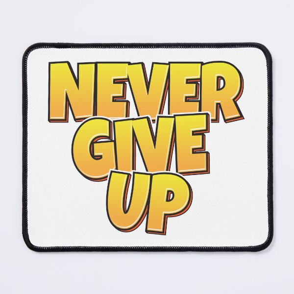 Item preview, Powerful Typography Quote Never Give Up designed and sold by Tong4130.
