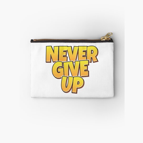 Item preview, Powerful Typography Quote Never Give Up designed and sold by Tong4130.