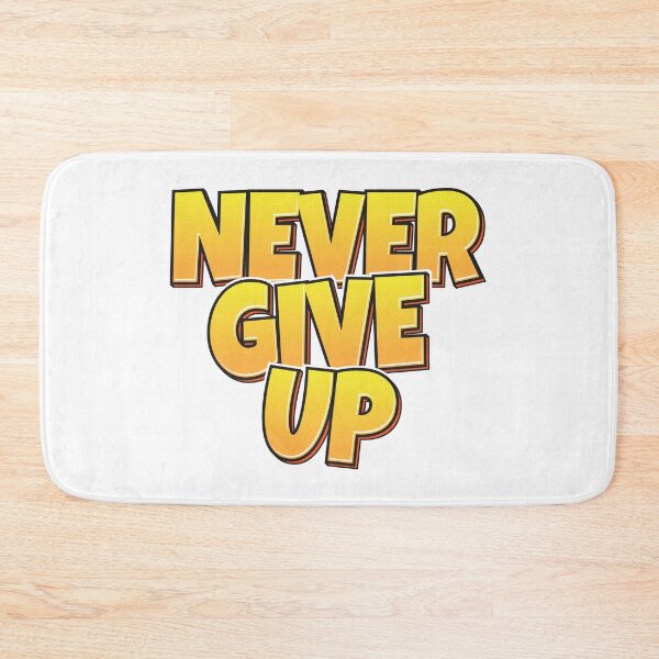Item preview, Powerful Typography Quote Never Give Up designed and sold by Tong4130.