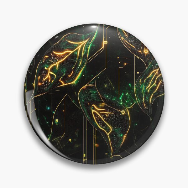 Item preview, Cyber-Organic Foliage designed and sold by MidArtForge.